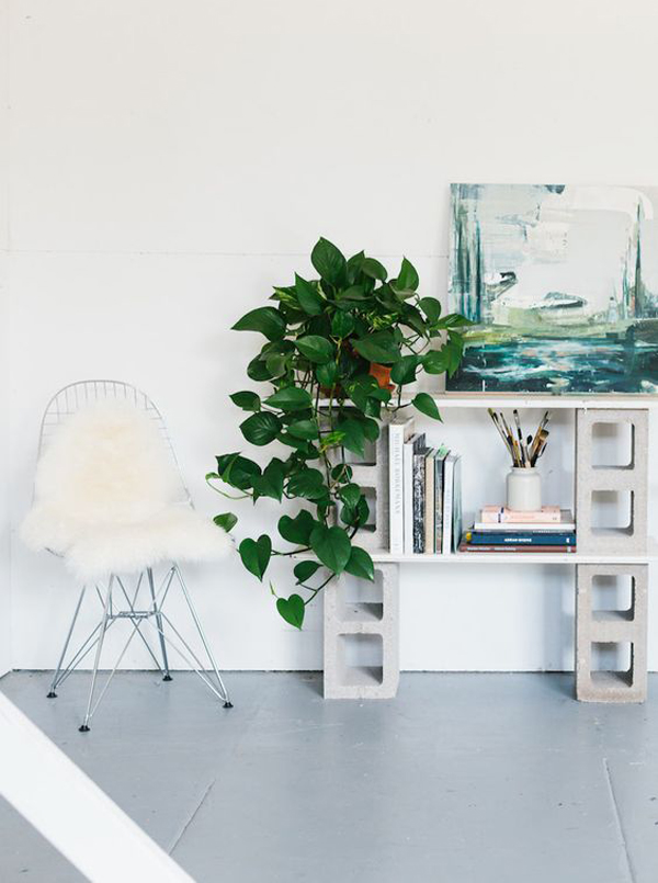 25 Beautiful Ways To Bring Diy Cinder Block Into Your Furniture