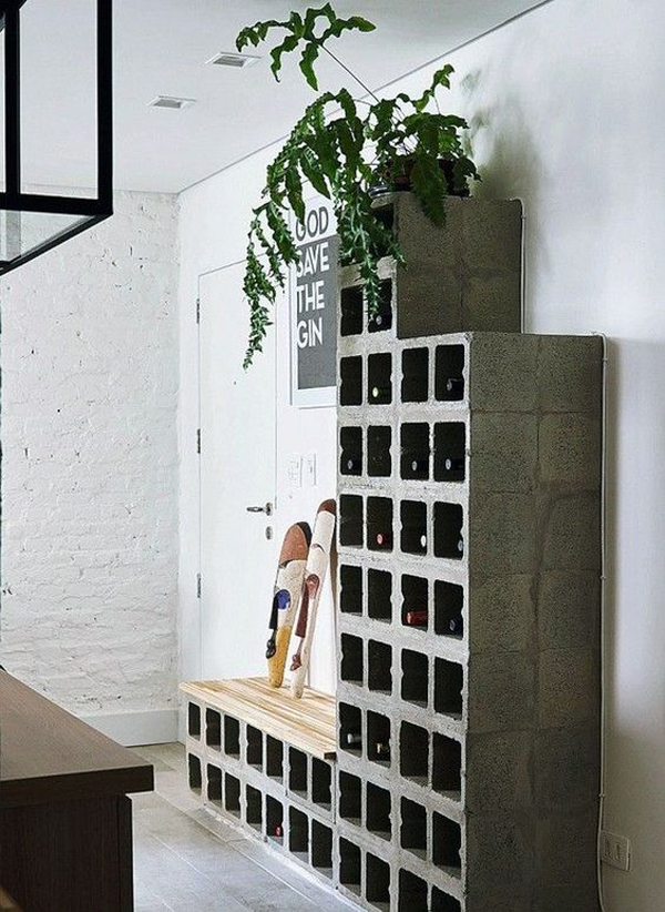 25 Beautiful Ways To Bring DIY Cinder Block Into Your Furniture