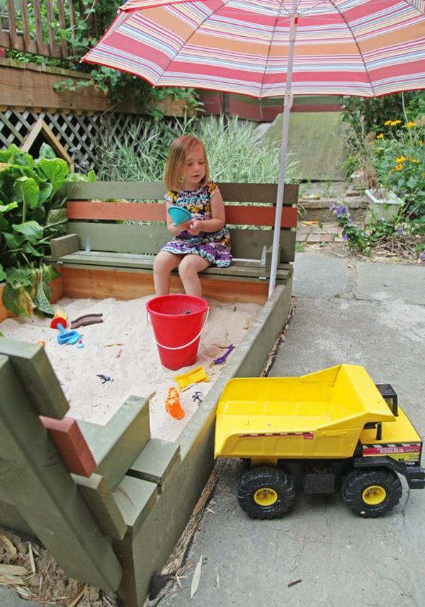 20 Fun DIY Sandbox Ideas For Kids Summertime