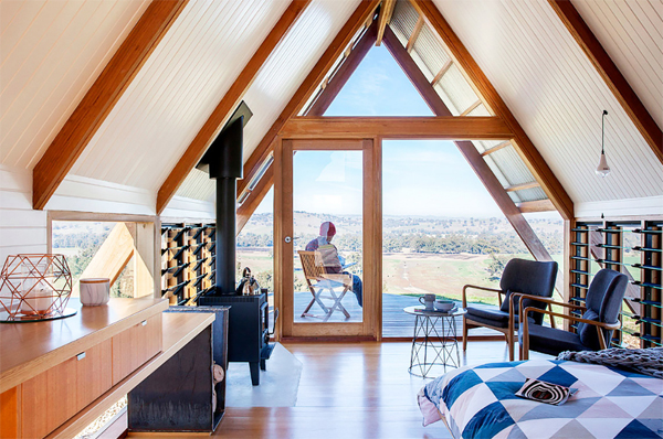 Spectacular A-Frame Cabin In Gentle Communion With Nature