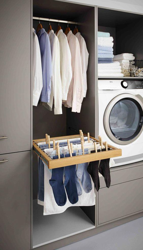 10 Smart Ways To Laundry Arranging For Small Space