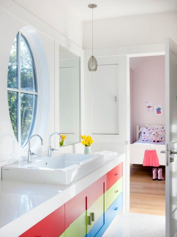 42 Cheerful Kids Bathroom Designs That Make Them Happy