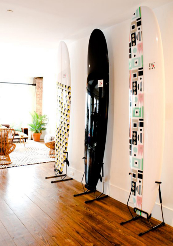 25 Cool Ways To Store And Display Your Surfboards