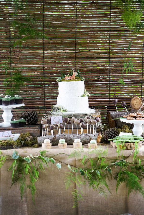Forest Themed Wedding Ideas That Beautiful For Summer Homemydesign