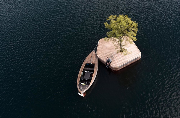 Public Floating Islands In Copenhagen