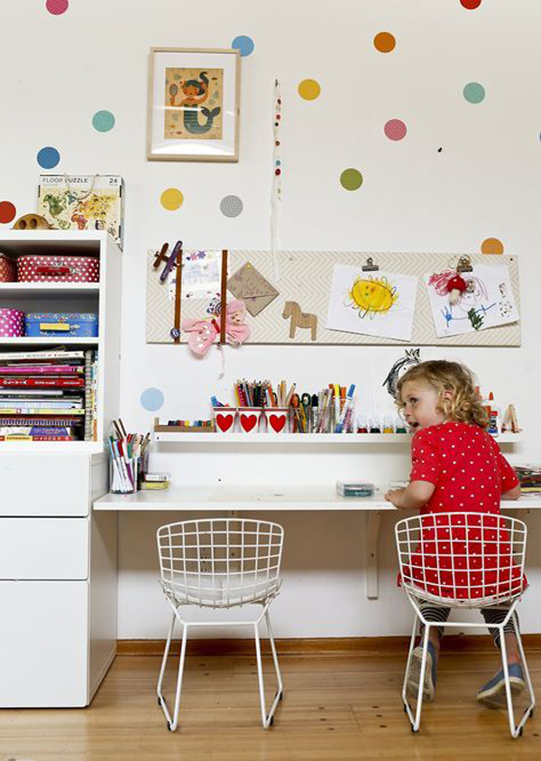 43 Fresh And Fun Kids’ Study Space Designs
