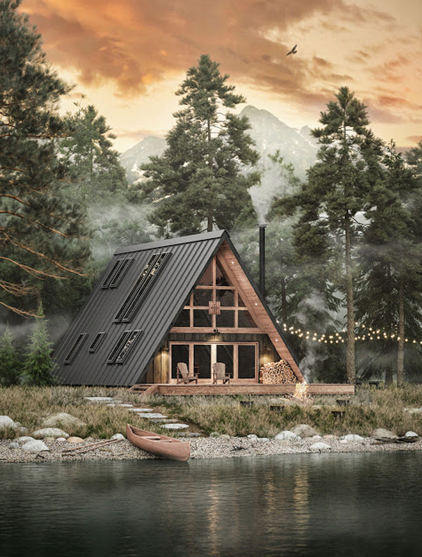AYFRAYM: 3 A-Frame Cabin Construction Options