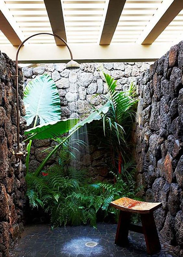 43 Indoor/Outdoor Showers That Will You To Small Paradise