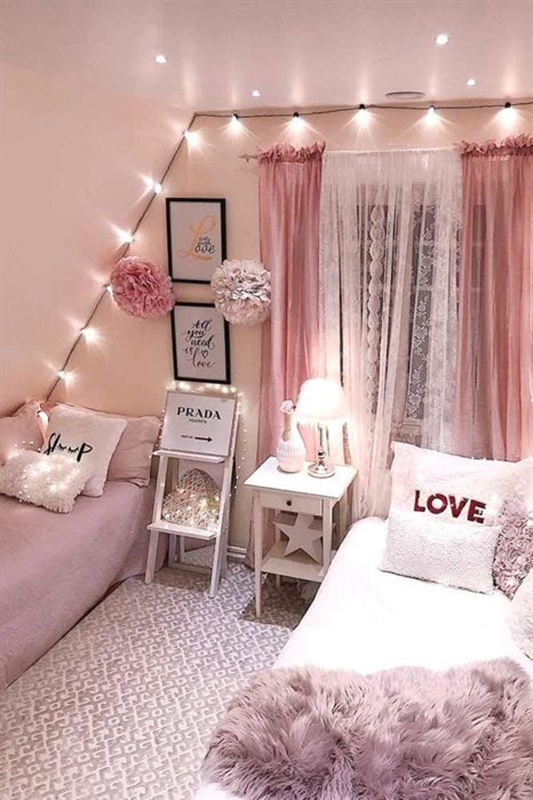 48 Trendy Girls Bedroom Ideas That Dream Space Te