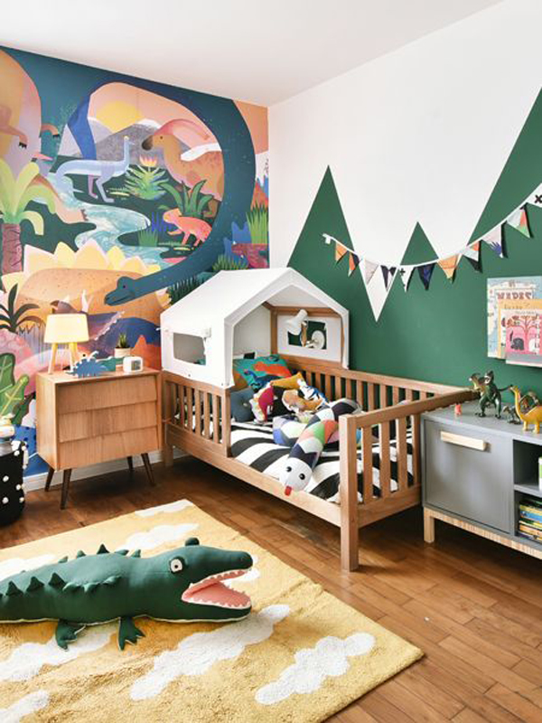 children's safari bedroom