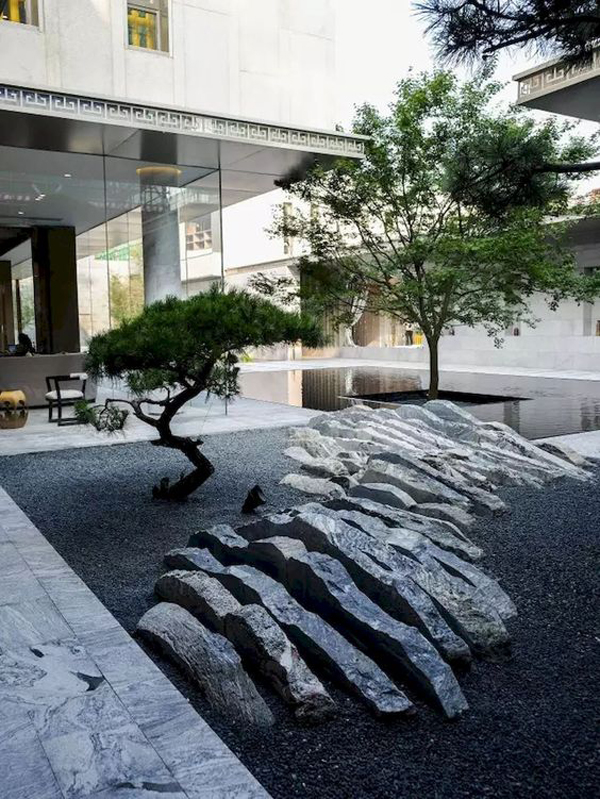 42 Peaceful And Calmness Japanese Courtyard Decor ideas