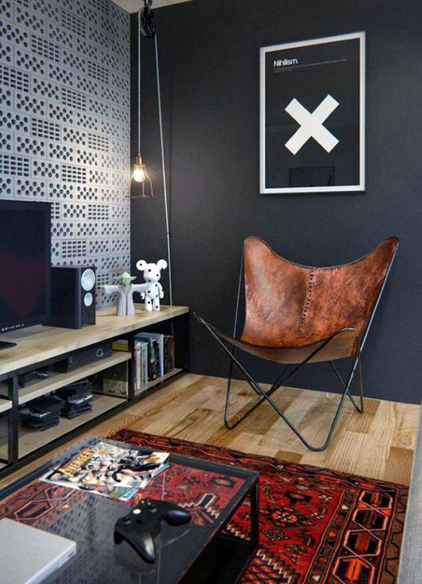 45 Bachelor Pad Decor Ideas With Masculine Accents