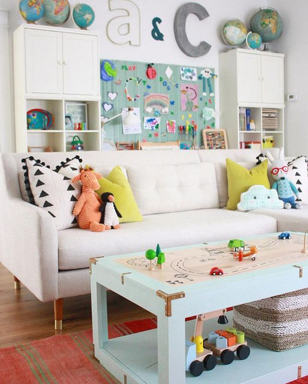 35 Clever Ways To Make A Play Area In Living Spaces