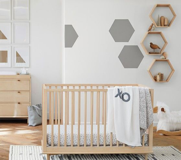 40 Cool Hexagon Shelf Ideas For Kids Room