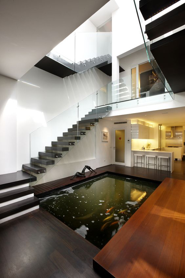 20 Indoor Fish Pond Design Ideas For Small Spaces