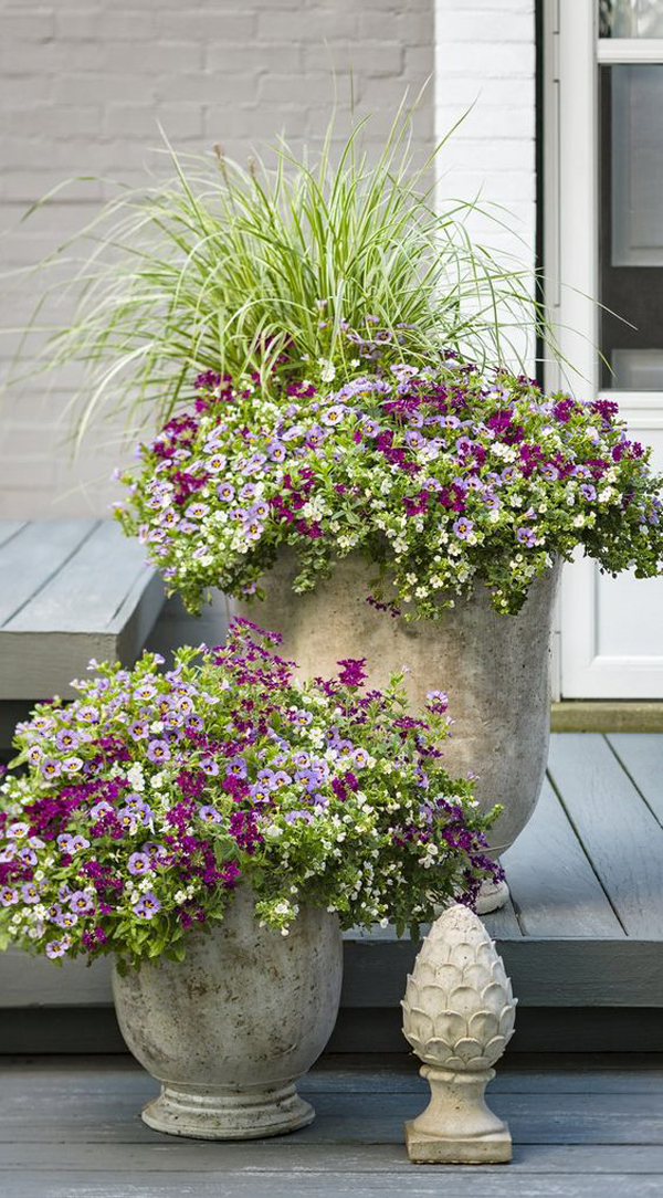 43 Gorgeous Container Garden Flowers Ideas For Summer Homemydesign