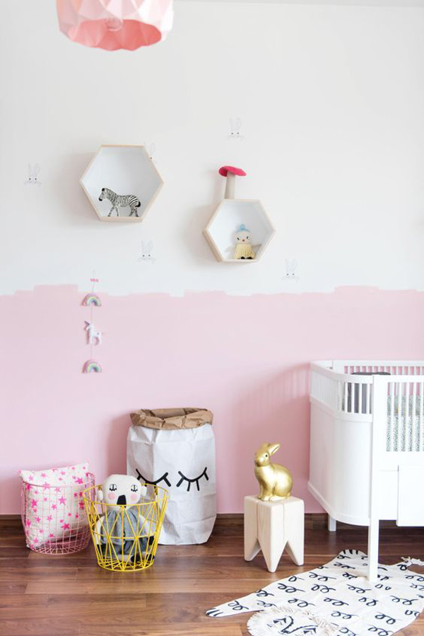 40 Cool Hexagon Shelf Ideas For Kids Room