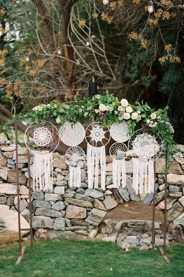 30 Simple And Memorable Boho Wedding Theme Ideas
