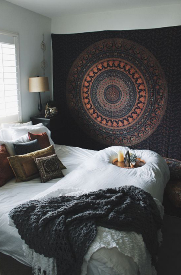 40 Best Tapestry Bedroom Ideas With Bohemian Vibes