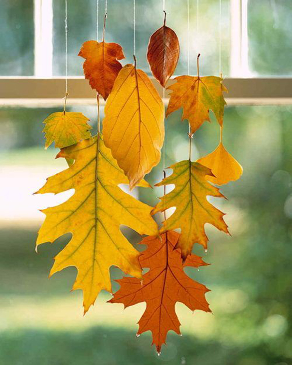 38 Most Beautiful Leaves Decor To Welcome Fall
