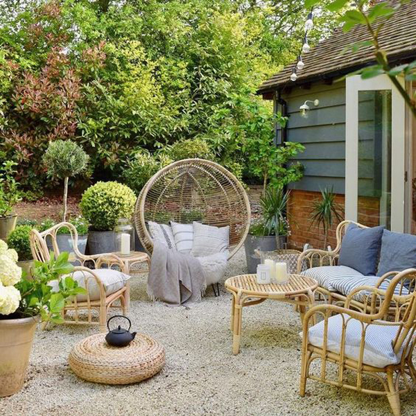 30 Modern Bohemian Garden Design ideas For Backyard