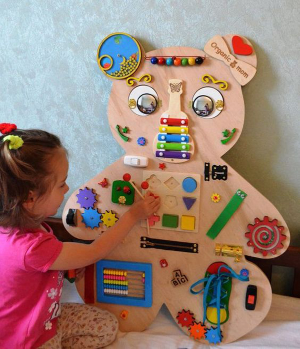 30 Creative DIY Busy Boards For Toddler Learning