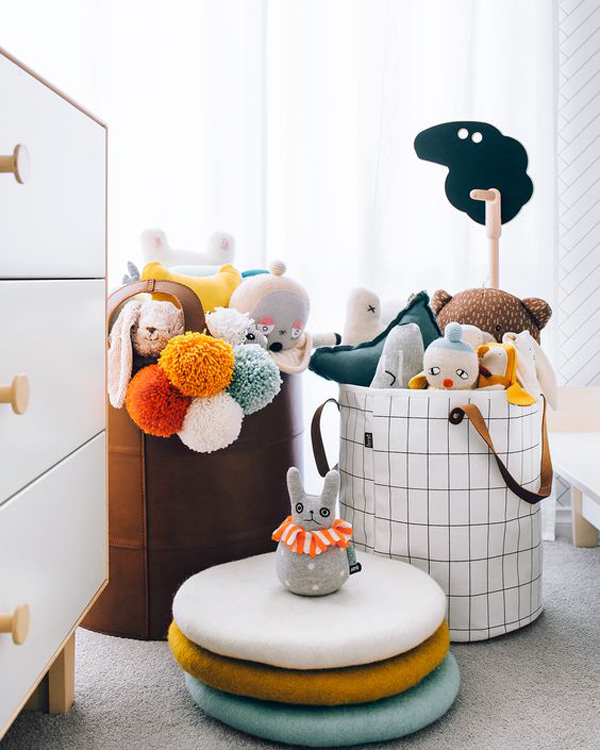 30 Beautiful Ways To Organized Playroom With Toys Storage Ideas
