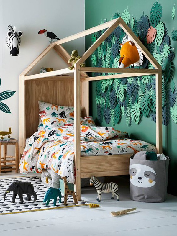 kids jungle bed
