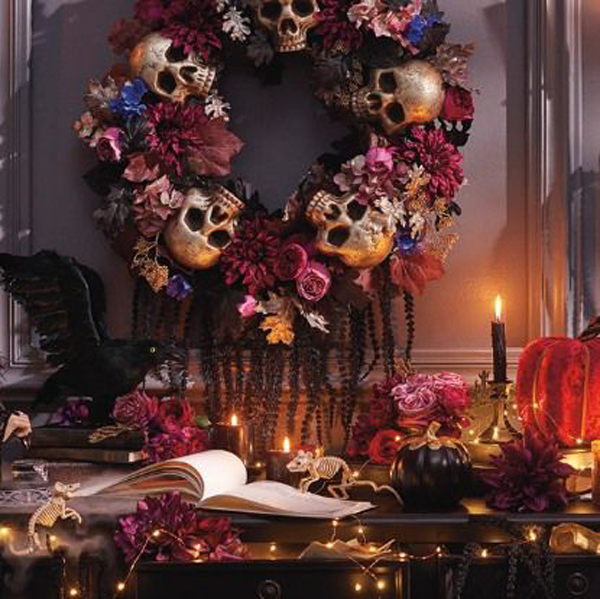 25 Spooky Halloween Wreath Ideas That Will Surprise Your Guests