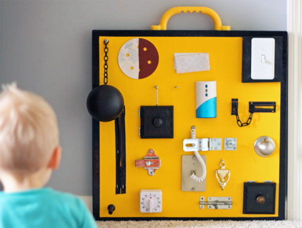30 Creative DIY Busy Boards For Toddler Learning