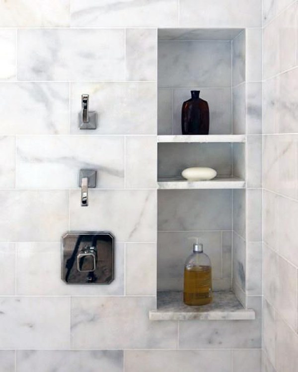 38 Shower Niche Ideas That Organized Your Bathroom Homemydesign