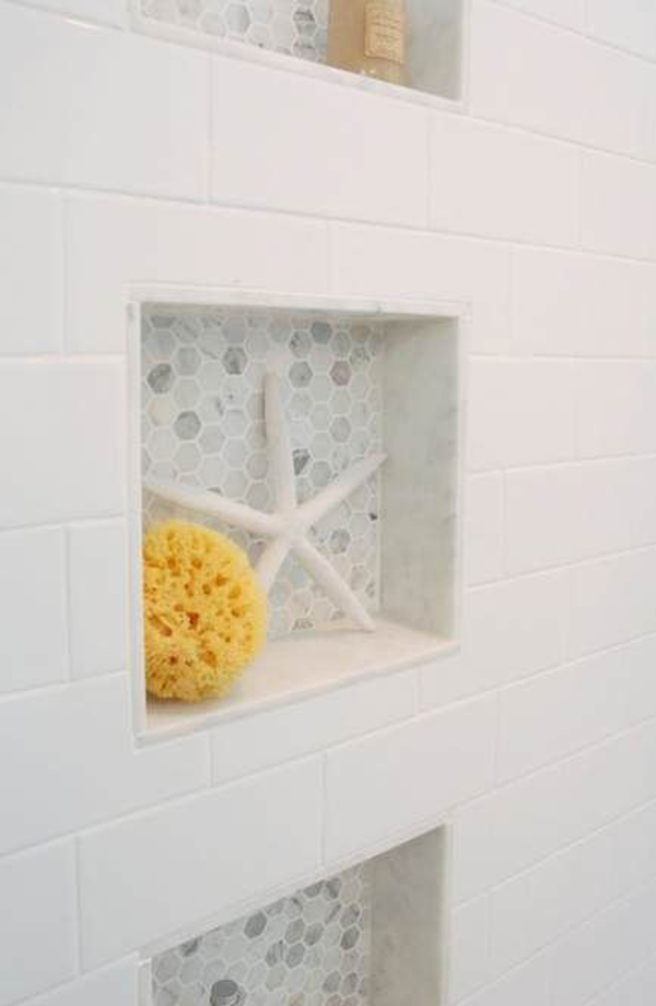38 Shower Niche Ideas That Organized Your Bathroom Obsigen