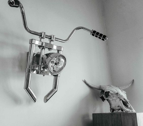 35 Cool Ways To Recycle Motorcycle Parts Into Your Decor