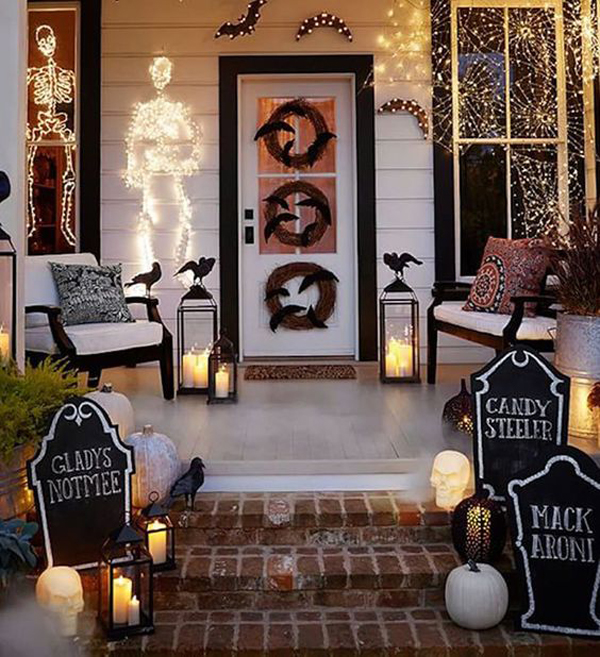 30 Mysterious Halloween Lighting Ideas That Improve Your Outdoors