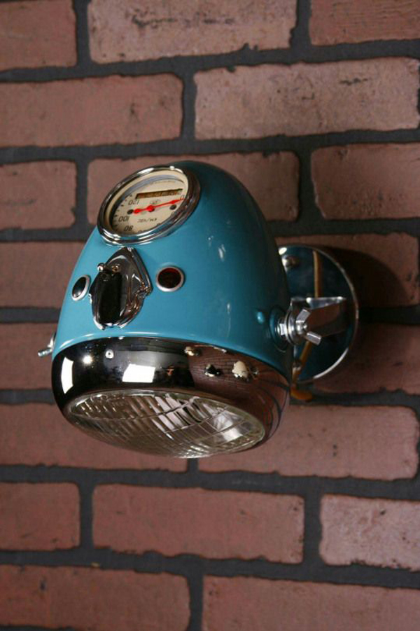35 Cool Ways To Recycle Motorcycle Parts Into Your Decor