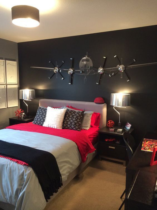 25 Cool Lighting Decor Ideas For Teen Boys Room | HomeMydesign