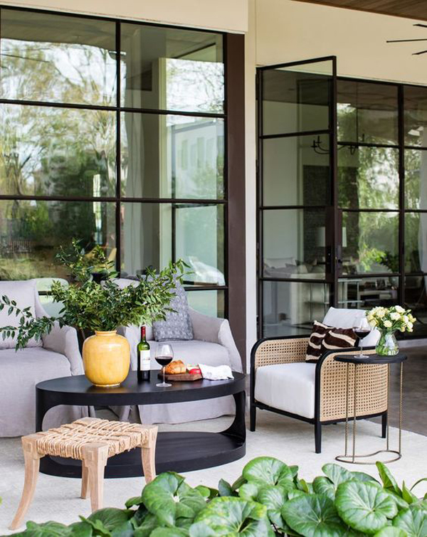 25 Seriously Beautiful Living Room Integrated With Outdoors
