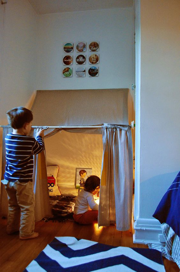 20 Fun DIY Secret Room Ideas For Kids Play