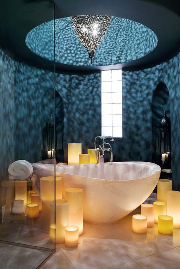 30+ Luxury Bathroom Design Ideas With Romantic Vibes