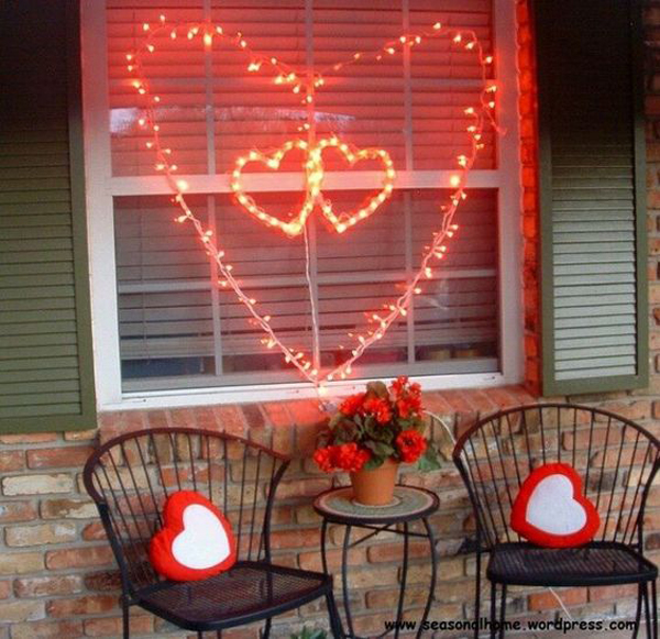 20 Beautiful DIY Outdoor Lights For Valentine’s Day HomeMydesign