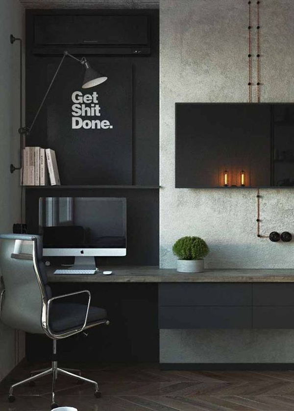 Cool Office Decor Ideas For Men - That's DIY