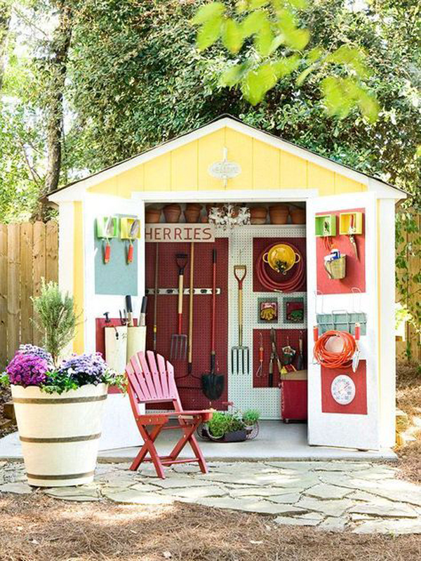 Small Yet Functional Garden Shed Ideas Homemydesign