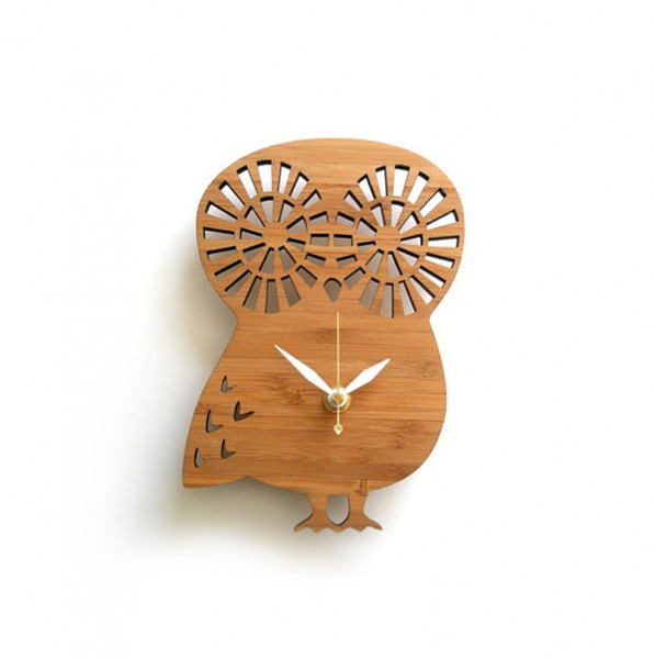 Wooden Clock Ideas with Animal Themed | Home Design And Interior