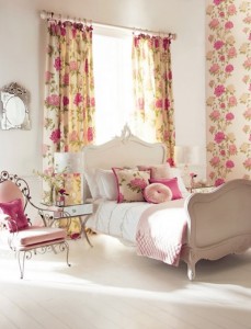 Pink Floral Bedroom Ideas HomeMydesign   Pink Floral Bedroom Ideas 229x300 