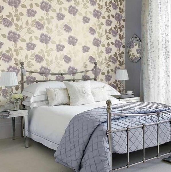 20 Floral Bedroom Ideas With Wallpaper Theme Homemydesign