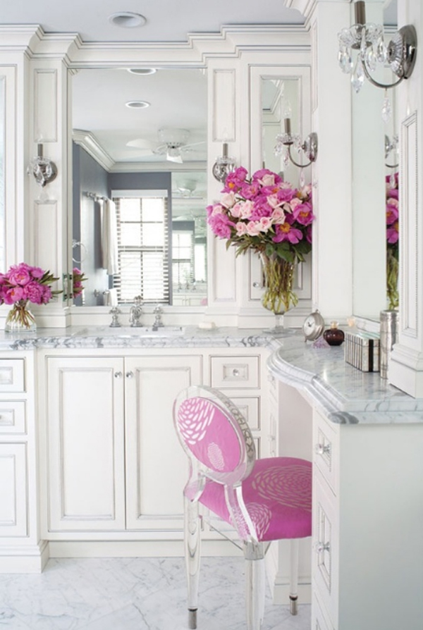 luxury-white-bathroom-design-ideas | HomeMydesign