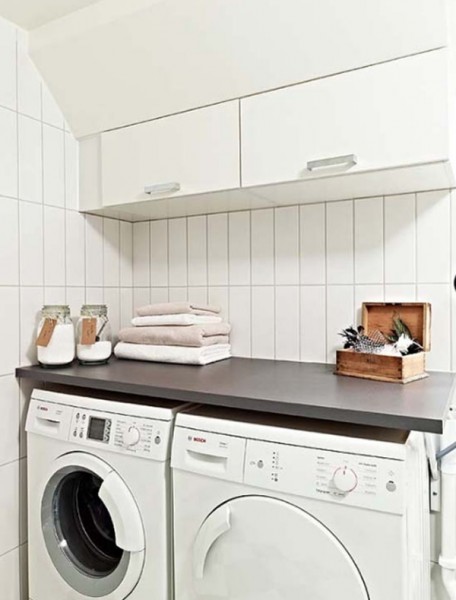 20 Laundry Room Design with Small Space Solutions | HomeMydesign