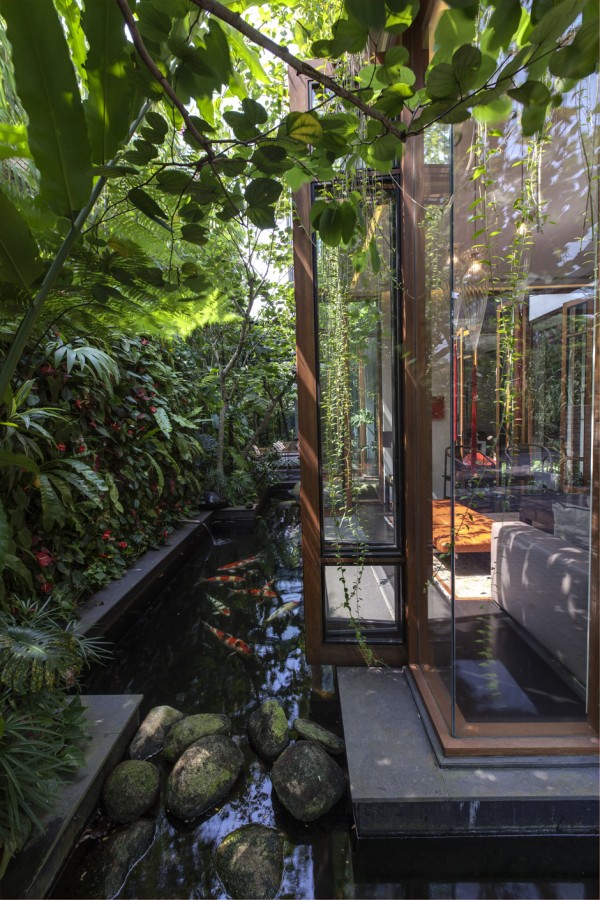 zen-garden-in-nature-house | HomeMydesign