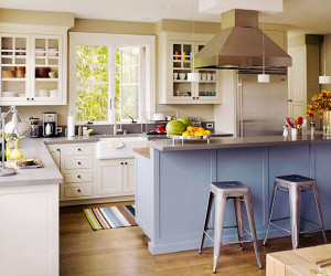 20 Kitchen Ideas With Painted Cabinet | HomeMydesign