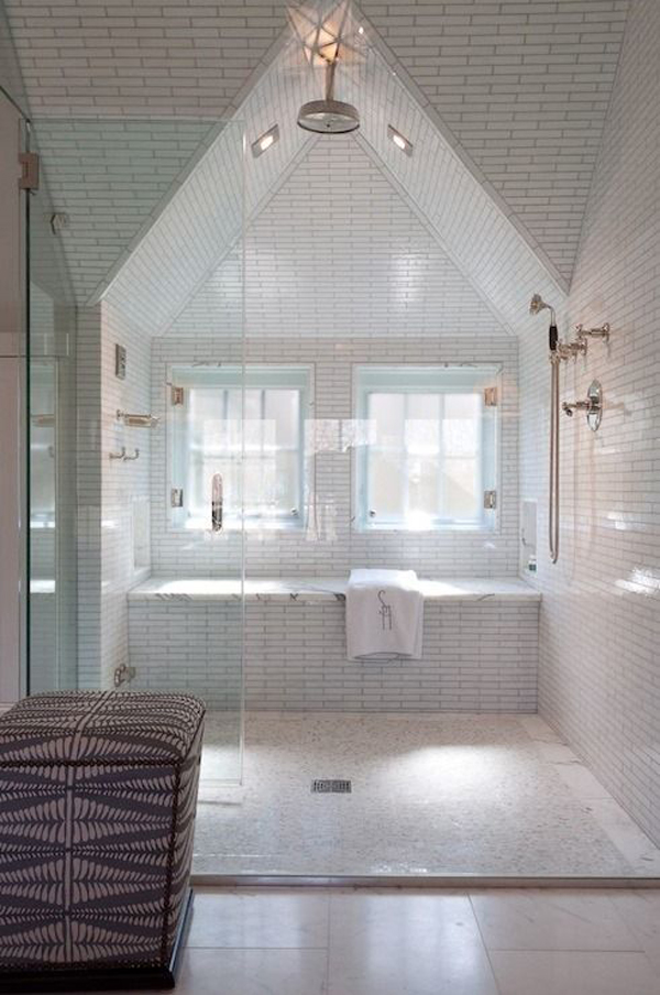 cozy-attic-bathroom-and-shower | HomeMydesign